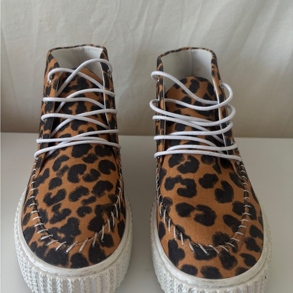 Charlotte Stone leopard platforms - Picture 2 of 7